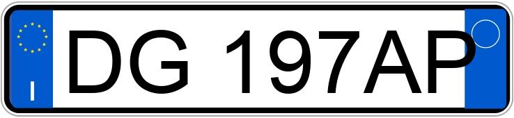 Numer rejestracyjny DG197AP posiada MERCEDES Classe B