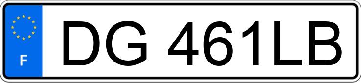 Numer rejestracyjny DG461LB posiada TOYOTA PRIUS + 136H BUSINESS