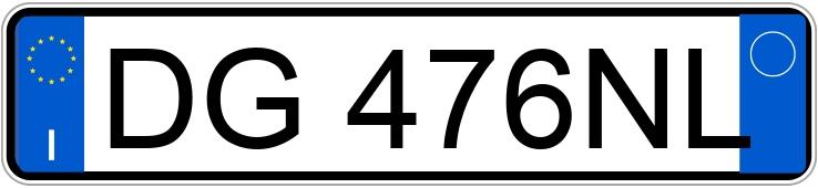 Numer rejestracyjny DG476NL posiada ALFA ROMEO 147 2a serie Numer rejestracyjny DG476NL posiada ALFA ROMEO 147 2a serie