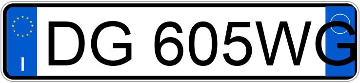 Numer rejestracyjny DG605WG posiada FORD Fiesta 5a serie Numer rejestracyjny DG605WG posiada FORD Fiesta 5a serie