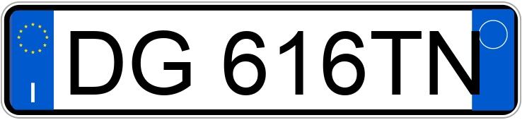 Numer rejestracyjny DG616TN posiada MITSUBISHI Pajero