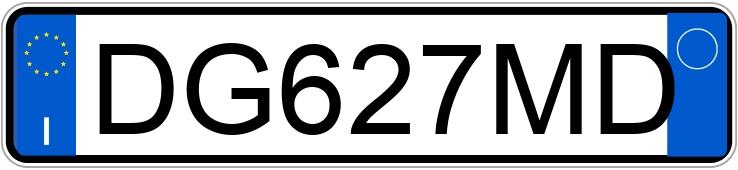 Numer rejestracyjny DG627MD posiada CITROEN C1