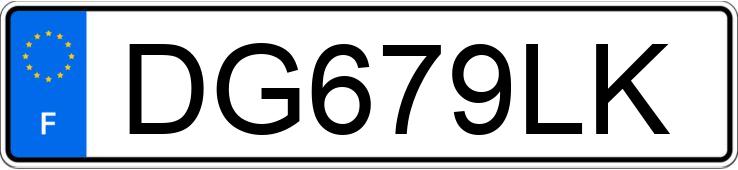 Numer rejestracyjny DG679LK posiada PEUGEOT 307