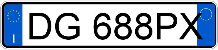 Numer rejestracyjny DG688PX posiada MERCEDES Classe S