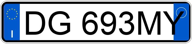 Numer rejestracyjny DG693MY posiada MAZDA Mazda3 1a serie Numer rejestracyjny DG693MY posiada MAZDA Mazda3 1a serie