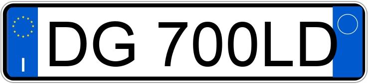 Numer rejestracyjny DG700LD posiada SUZUKI Swift