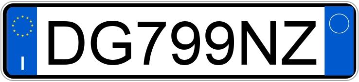 Numer rejestracyjny DG799NZ posiada FIAT Grande Punto Numer rejestracyjny DG799NZ posiada FIAT Grande Punto