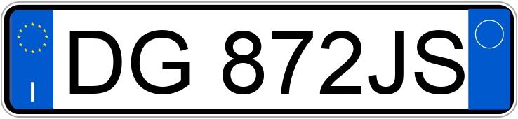 Numer rejestracyjny DG872JS posiada OPEL Zafira 2a serie