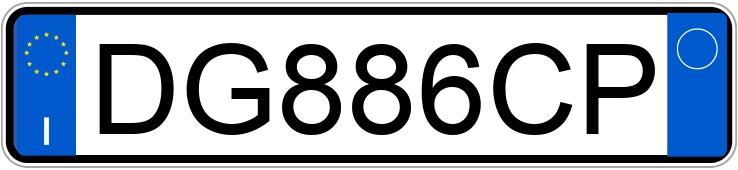 Numer rejestracyjny DG886CP posiada FIAT Panda 2a serie Numer rejestracyjny DG886CP posiada FIAT Panda 2a serie