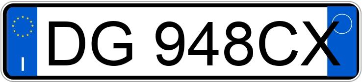 Numer rejestracyjny DG948CX posiada NISSAN Micra 3a serie