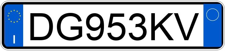 Numer rejestracyjny DG953KV posiada SAAB 9-3 2a serie Numer rejestracyjny DG953KV posiada SAAB 9-3 2a serie