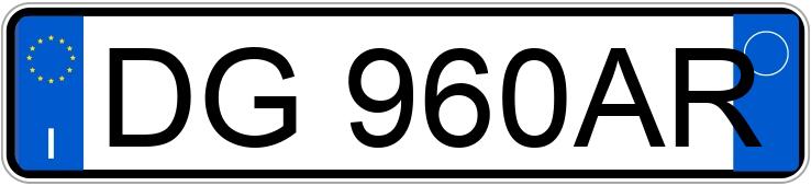 Numer rejestracyjny DG960AR posiada FIAT Sedici