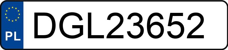 Numer rejestracyjny DGL 23652 posiada BMW 520i Kat. MR`01 E39 520i Kat. MR`01 E39 - DGL23652