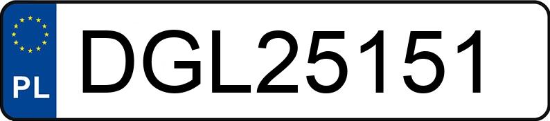 Numer rejestracyjny DGL 25151 posiada MAZDA 6 - DGL25151 Numer rejestracyjny DGL 25151 posiada MAZDA 6 - DGL25151
