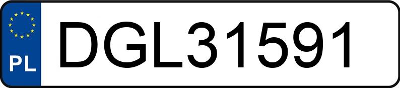 Numer rejestracyjny DGL 31591 posiada VOLVO V40 1.7 MR`96 V40 1.7 MR`96 - DGL31591