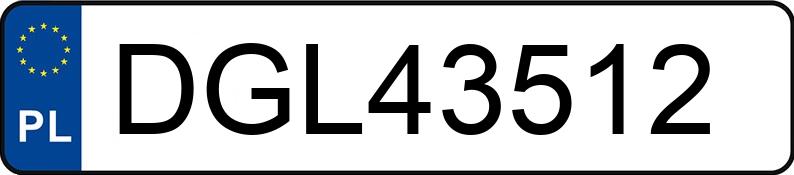 Numer rejestracyjny DGL 43512 posiada AUDI A4 Avant 1.9 TDi Kat. MR`00 E3 8E A4 Avant 1.9 TDi Kat. MR`00 E3 8E - DGL43512