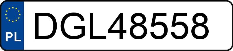 Numer rejestracyjny DGL 48558 posiada PEUGEOT 307 - DGL48558
