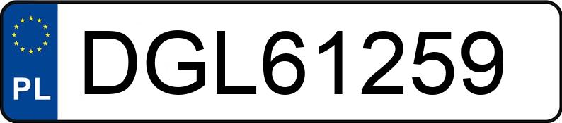Numer rejestracyjny DGL 61259 posiada BMW 525 - DGL61259 Numer rejestracyjny DGL 61259 posiada BMW 525 - DGL61259