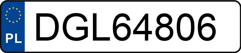 Numer rejestracyjny DGL 64806 posiada FORD FOCUS - DGL64806