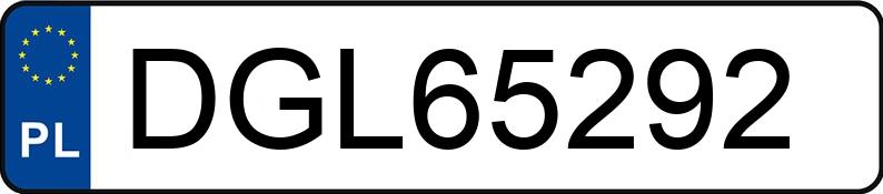 Numer rejestracyjny DGL 65292 posiada SKODA FABIA - DGL65292 Numer rejestracyjny DGL 65292 posiada SKODA FABIA - DGL65292