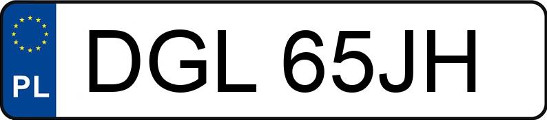 Numer rejestracyjny DGL 65JH posiada MERCEDES-BENZ 350 - DGL65JH