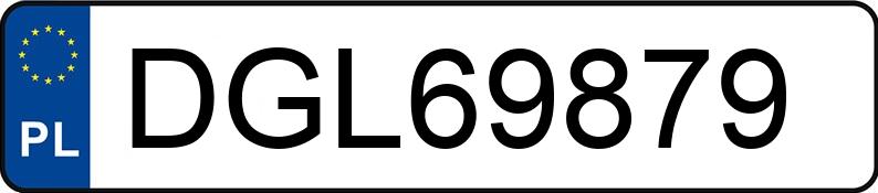 Numer rejestracyjny DGL 69879 posiada SKODA OCTAVIA COMBI 1Z - DGL69879