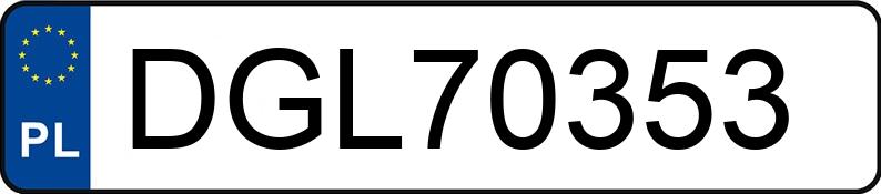 Numer rejestracyjny DGL 70353 posiada NISSAN MICRA - DGL70353 Numer rejestracyjny DGL 70353 posiada NISSAN MICRA - DGL70353