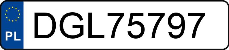 Numer rejestracyjny DGL 75797 posiada AUDI A7 Sportback 3.0 TDi MR`15 E6 4G ultra S tronic - DGL75797