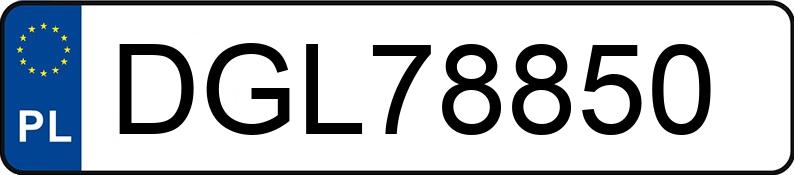 Numer rejestracyjny DGL 78850 posiada VOLKSWAGEN TIGUAN - DGL78850