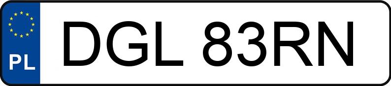 Numer rejestracyjny DGL 83RN posiada PEUGEOT 607 2.2 HDI - DGL83RN