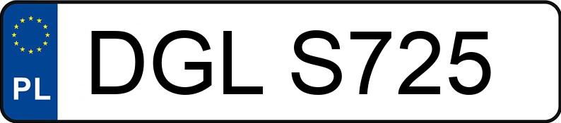 Numer rejestracyjny DGL S725 posiada OPEL Corsa C 1.2 MR`00 E3 Cosmo - DGLS725