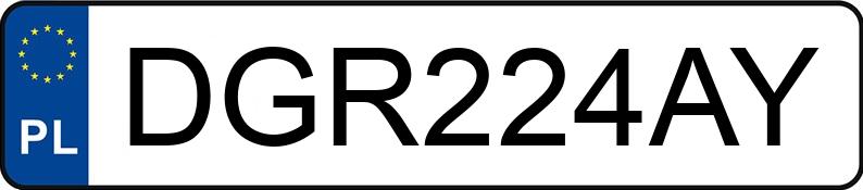 Numer rejestracyjny DGR 224AY posiada FORD Fiesta 1.2 MR`09 E4 Trend - DGR224AY Numer rejestracyjny DGR 224AY posiada FORD Fiesta 1.2 MR`09 E4 Trend - DGR224AY