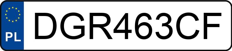 Numer rejestracyjny DGR 463CF posiada VOLKSWAGEN Polo IV 1.2 MR`02 E4 Basis - DGR463CF