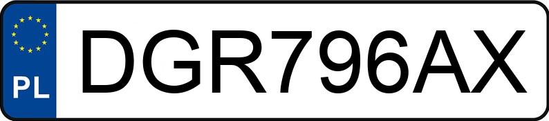 Numer rejestracyjny DGR 796AX posiada SUZUKI SWIFT - DGR796AX Numer rejestracyjny DGR 796AX posiada SUZUKI SWIFT - DGR796AX