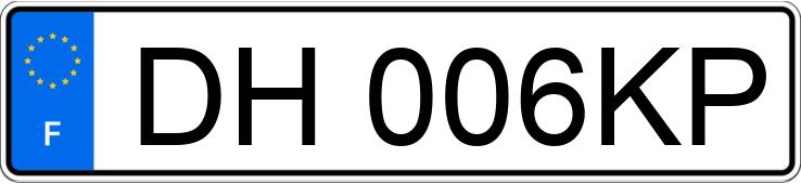 Numer rejestracyjny DH006KP posiada RENAULT CLIO III