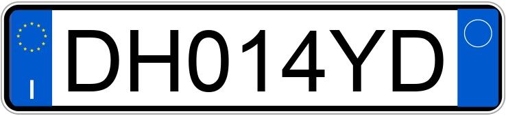 Numer rejestracyjny DH014YD posiada FIAT Panda 2a serie Numer rejestracyjny DH014YD posiada FIAT Panda 2a serie