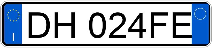 Numer rejestracyjny DH024FE posiada FORD Fiesta 5a serie