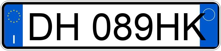 Numer rejestracyjny DH089HK posiada LANCIA Ypsilon 2a serie