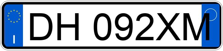 Numer rejestracyjny DH092XM posiada FIAT Bravo 2a serie