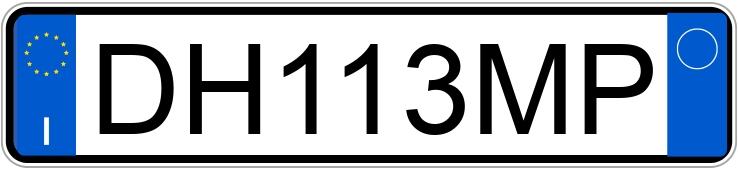 Numer rejestracyjny DH113MP posiada FIAT Idea Numer rejestracyjny DH113MP posiada FIAT Idea