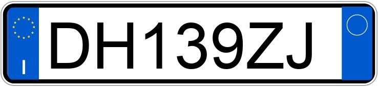 Numer rejestracyjny DH139ZJ posiada FORD Fiesta 5a serie