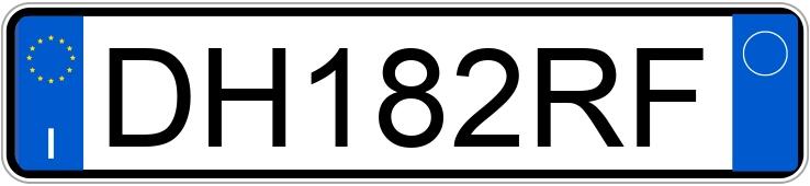 Numer rejestracyjny DH182RF posiada FORD Fiesta 5a serie