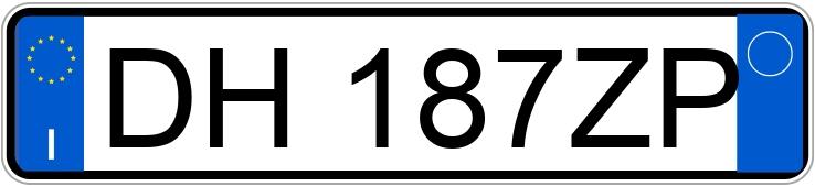 Numer rejestracyjny DH187ZP posiada TOYOTA Aygo 1a serie