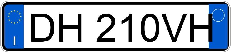 Numer rejestracyjny DH210VH posiada MINI Mini 3a serie