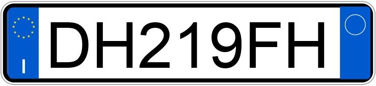 Numer rejestracyjny DH219FH posiada FIAT Bravo 2a serie Numer rejestracyjny DH219FH posiada FIAT Bravo 2a serie