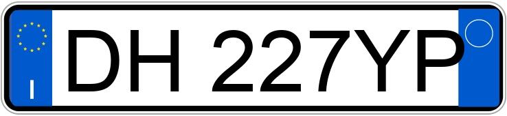 Numer rejestracyjny DH227YP posiada MINI Mini 3a serie