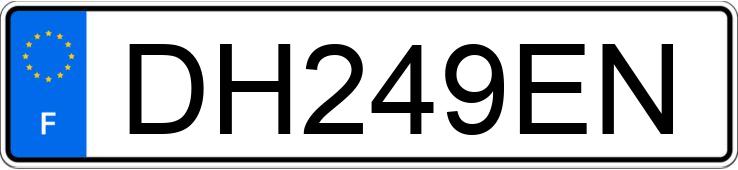 Numer rejestracyjny DH249EN posiada FIAT 500