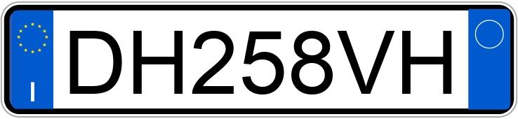 Numer rejestracyjny DH258VH posiada VOLKSWAGEN Golf 5a serie