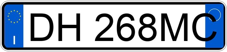 Numer rejestracyjny DH268MC posiada FIAT Punto 3a serie Numer rejestracyjny DH268MC posiada FIAT Punto 3a serie