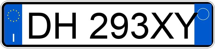 Numer rejestracyjny DH293XY posiada BMW Serie 5